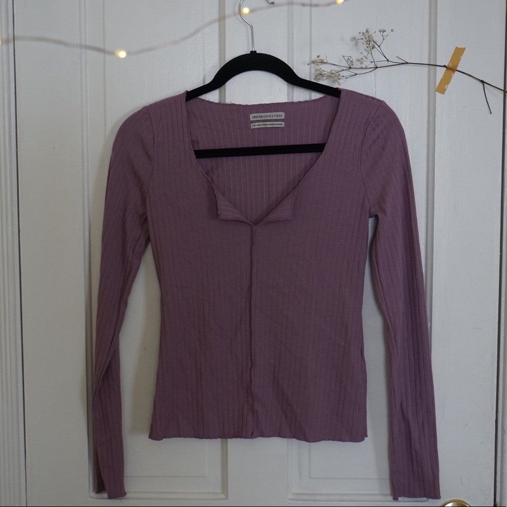 urban outfitters pink long sleeve